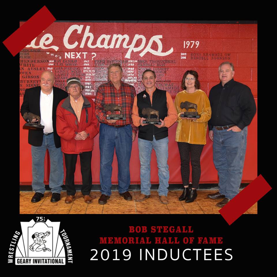 Geary Schools Hall of Fame Inductees for Geary Invitational